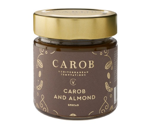 Creme de Alfarroba e Amêndoa ( CAROB AND ALMOND SPREAD (240g) )