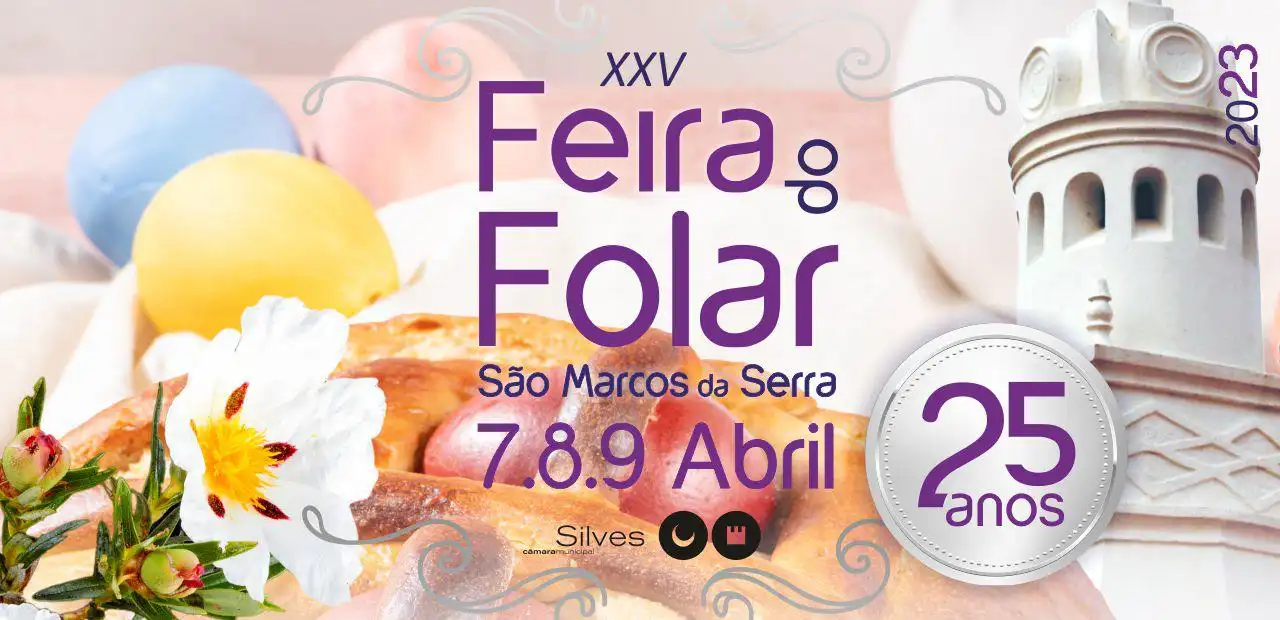 cartaz feira do folar de sâo Marcos da Serra xxv edição