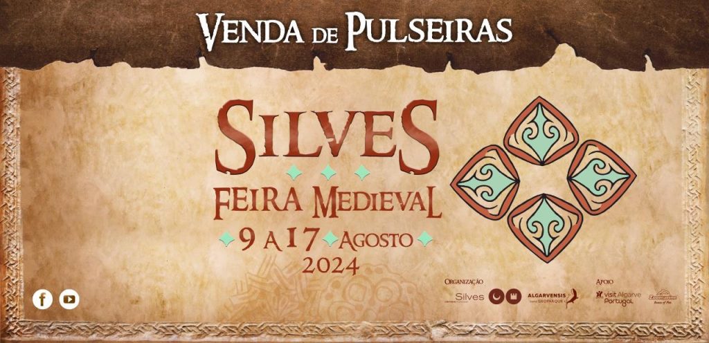 Venda de pulseiras silves feira medieval 2024