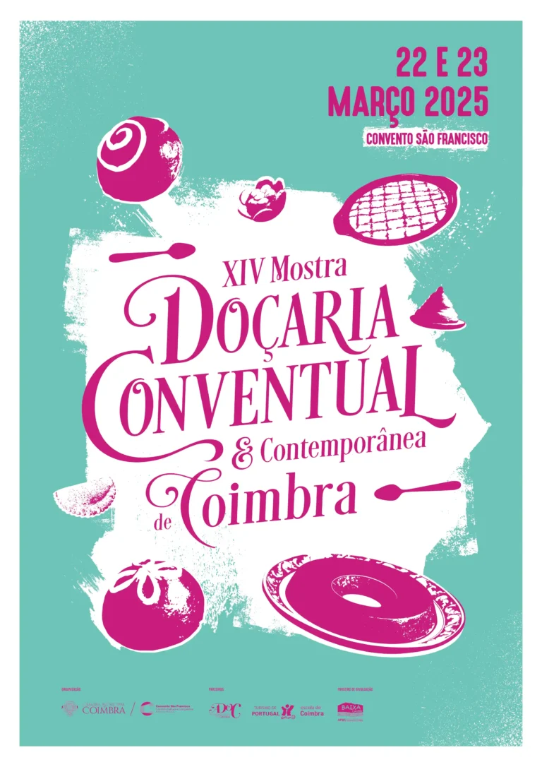 _Mostra de Doçaria Conventual e Contemporânea de Coimbra cartaz A3