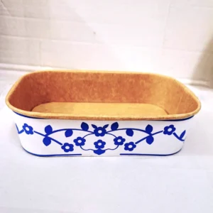 Fundo branco padrão floral