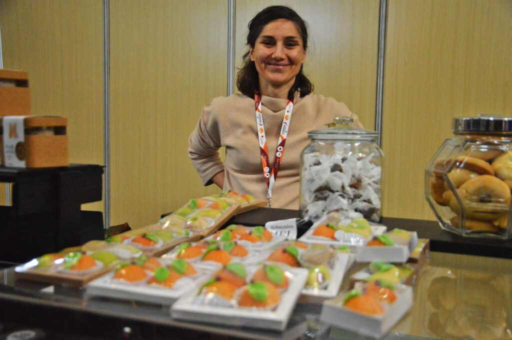 Alexandra Santos, da Doçaria do Sul foto Sul Informação